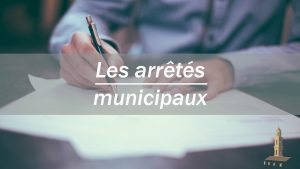 Read more about the article Arrêtés municipaux