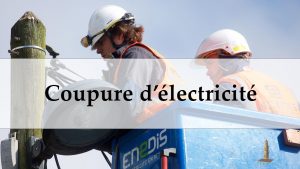 Read more about the article Info coupure pour travaux