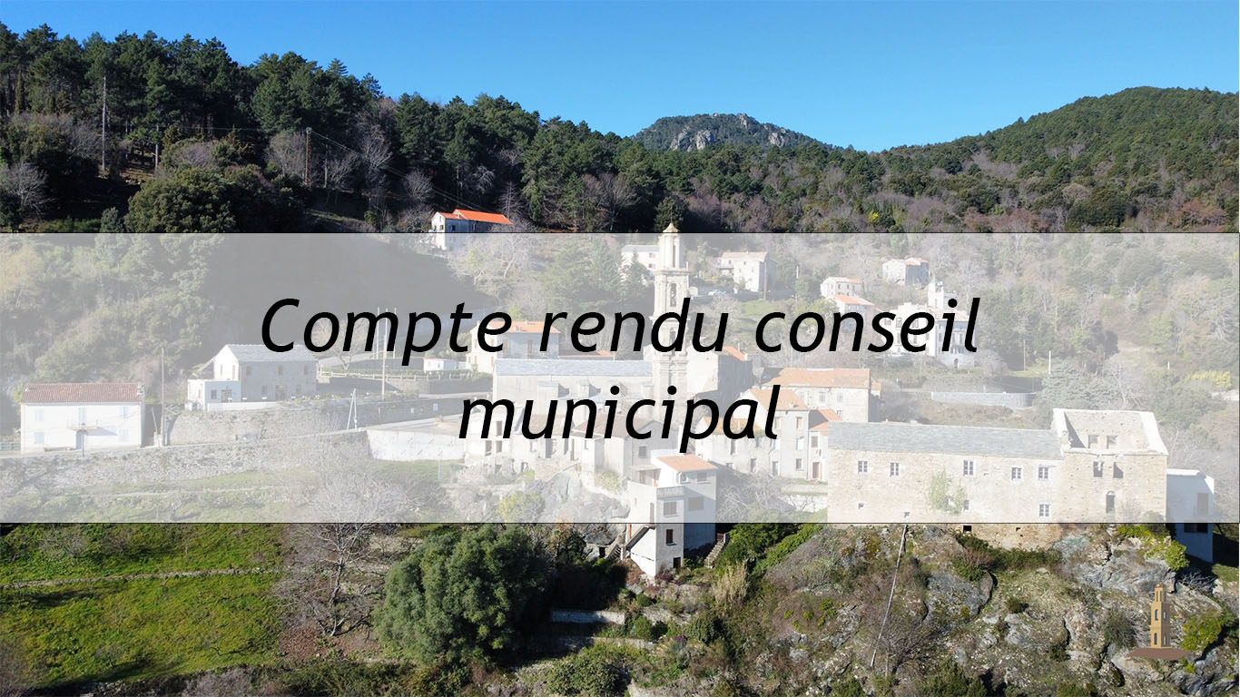 You are currently viewing Compte rendu du conseil municipal du 30 mars 2022