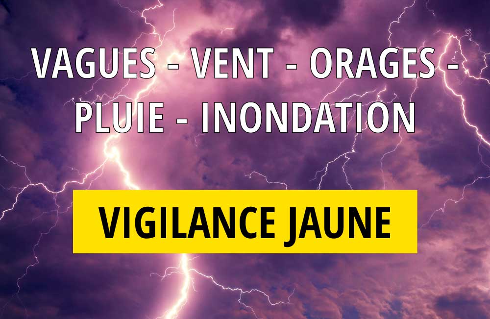 You are currently viewing Vigilance Jaune Situation Météo à surveiller multi-phénomène.