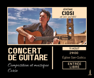 Lire la suite à propos de l’article Concert Jérôme Ciosi